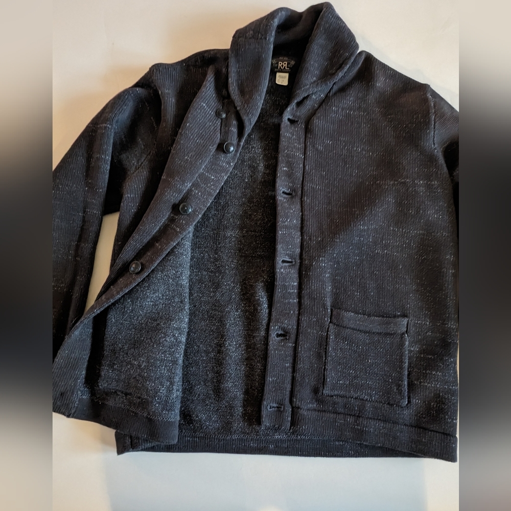 RRL Double RL Cardigan Sweater